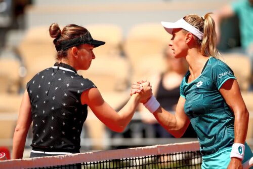 Simona Halep a ajuns la șapte victorii din tot atâtea meciuri contra Lesiei Tsurenko // FOTO: Guliver/Getty Images