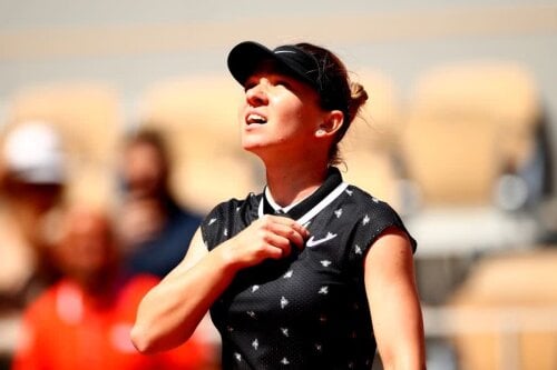 FOTO: GettyImages // Simona Halep la Roland Garros