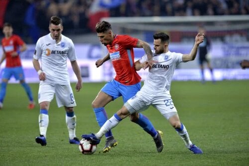 Florinel Coman, 21 de ani, a costat 2,6 milioane de euro când a fost cumpărat de la Viitorul, e cel mai scump fotbalist pe care l-a cumpărat Becali vreodată FOTO Bogdan Dănescu