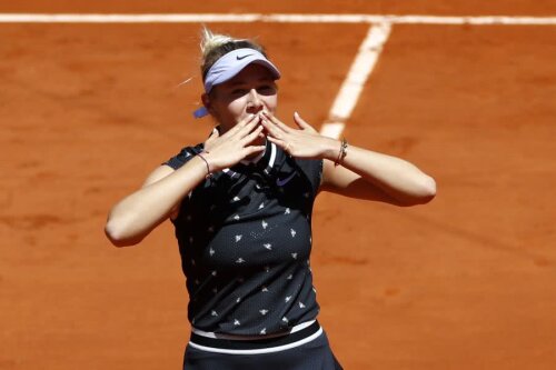 Amanda Anisimova a eliminat-o pe Simona Halep de la Roland Garros // FOTO: Reuters