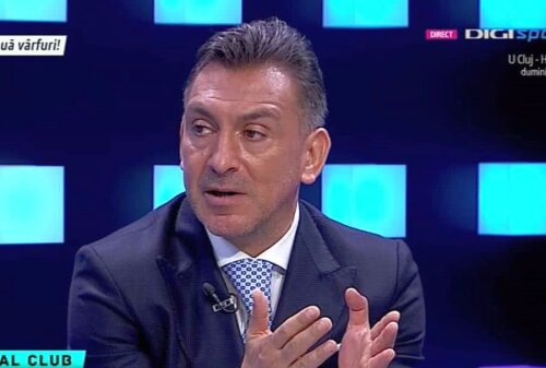 Ilie Dumitrescu, foto: captură TV Digi Sport