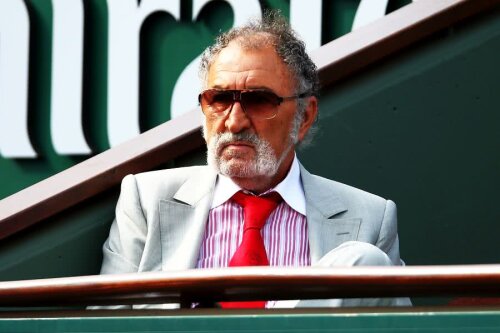 Ion Țiriac, în loja sa de la Roland Garros // FOTO: Guliver/Getty Images