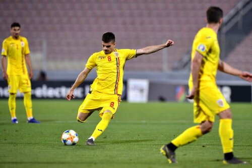 Ianis Hagi a fost integralist în Malta // FOTO: Cristi Preda (Gazeta Sporturilor)