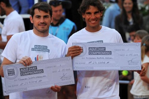 Rafael Nadal și Iker Casillas, doi dintre cei mai mari sportivi ai Spaniei // FOTO: Guliver/Getty Images