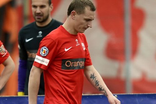 Ionuț Cioinac, după singurul meci jucat în tricoul lui Dinamo // FOTO: Gazeta Sporturilor