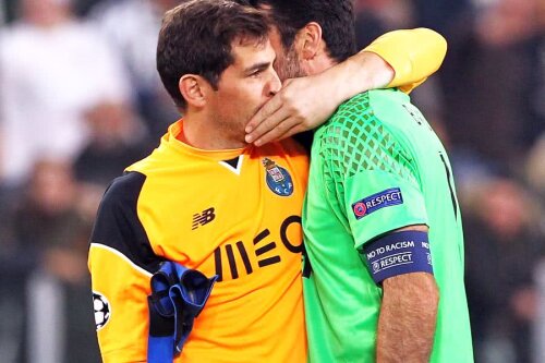 Iker Casillas și Gianluigi Buffon // FOTO: Guliver/Getty Images