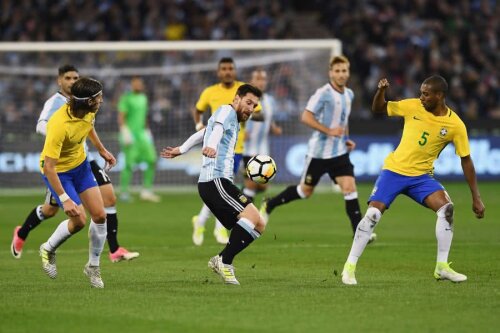 FOTO: GettyImages // Messi. Argentina - Brazilia