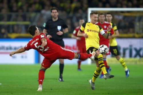 Hummels în duel cu Reus FOTO: Guliver/GettyImages