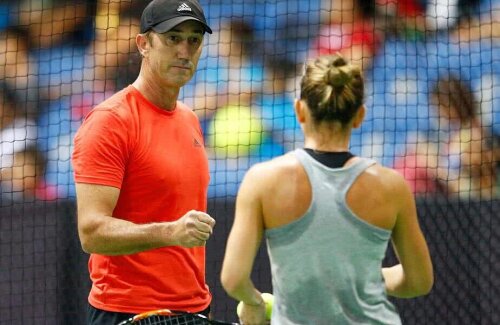 Darren Cahill & Simona Halep