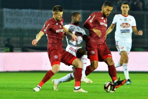 Mate Maleș, în dreapta, va pleca mai mult ca sigur de la CFR Cluj // FOTO: GSP