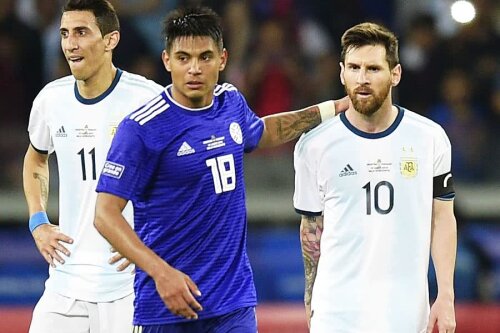 Leo Messi în meciul cu Paraguay // FOTO: Guliver/Getty Images