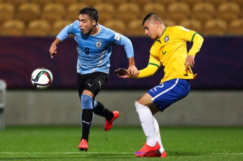 FOTO: GettyImages // Baez, 24 de ani, a fost convocat de 21 de ori și la selecționata U20 a Uruguayului, unde a marcat de două ori