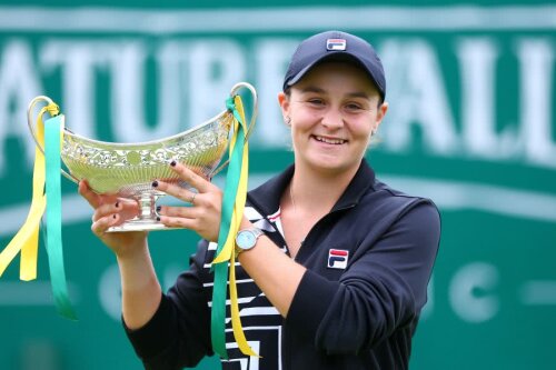 Ashleigh Barty s-a impus duminică la Birmingham // FOTO: Guliver/Getty Images