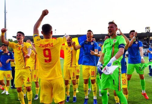 România U21 a ajuns până în semifinale la Euro 2019, unde a fost învinsă de Germania, 2-4 Foto: Raed Krishan