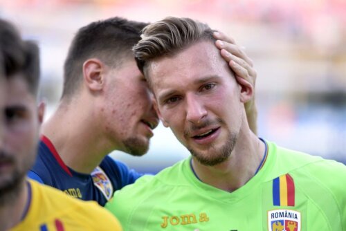 Ionuț Radu și lacrimile de la finalul meciului cu Germania U21, 2-4