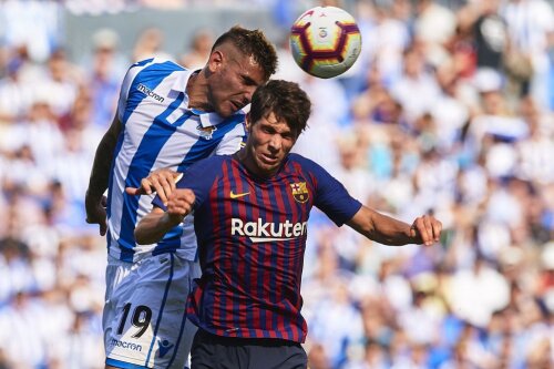 Theo Hernandez, stânga, în tricoul lui Real Sociedad, foto: Guliver/gettyimages