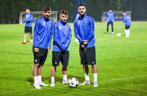 Robert Neciu, Alexandru Mățan și Radu Botoc - FC Viitorul