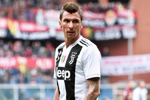 Mario Mandžukic, în tricoul lui Juventus // foto: Guliver/Getty Images