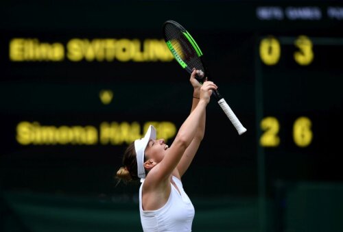 FOTO: GettyImages // Simona Halep s-a calificat în finala de la Wimbledon