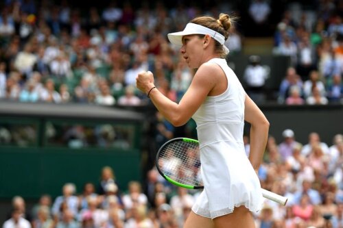 Simona Halep o va înfrunta pe Serena Williams în finala de la Wimbledon // foto: Guliver/Getty Images