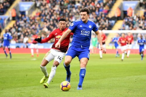 Maguire în duel cu Lingard FOTO: Guliver/GettyImages