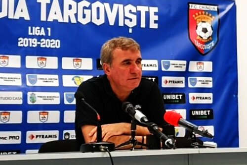 Gheorghe Hagi, la conferința de presă