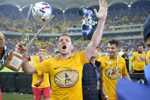 Alexandru Chipciu a om de bază la ultimul titlu câștigat de FCSB, în 2015
