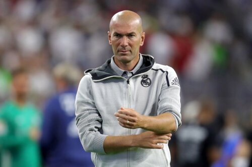 Zinedine Zidane are probleme înainte de noul sezon, care va începe pe 17 august // foto: Guliver/Getty Images