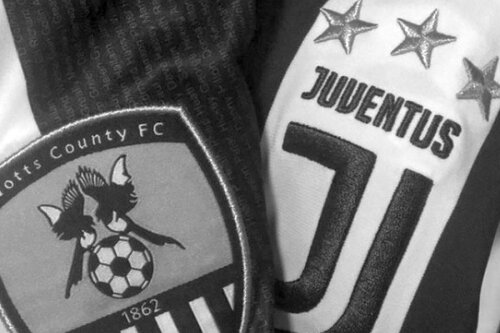 Juventus și Notts County, o prietenie ce datează de un secol // foto: Italian Magpies