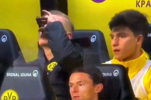 Erling Haaland pe banca lui Borussia Dortmund