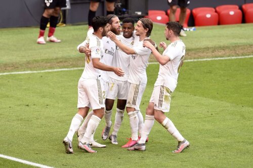 Real Madrid este lider în La Liga cu 4 etape înainte de final // foto: Guliver/gettyimages