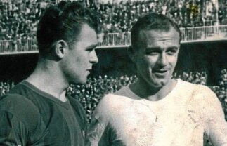 GALERIE FOTO / El Clasico în imagini de neuitat! Kubala şi Di Stéfano - Messi şi CR9 ai anilor '50