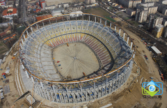 Impresionant » Fotografii superbe realizate din aer cu un aparat radiocomandat la National Arena!