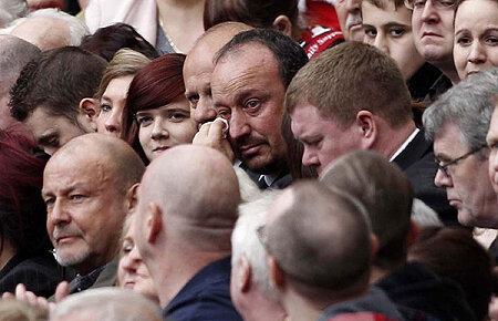 Benitez, în lacrimi la comemorarea tragediei de acum 22 de ani, de la Hillsborough