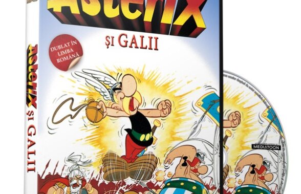 AZI, cu Gazeta, ai Asterix şi Obelix, serie noua de DVD-uri