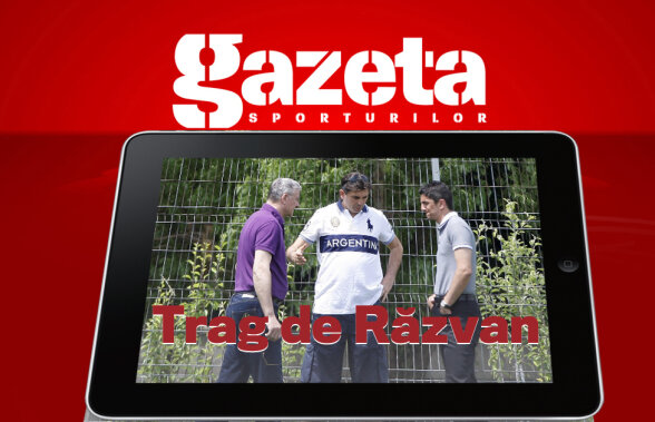 Exclusiv pe iPad şi ziar! Cum a încercat Mircea Sandu să-l convingă pe Lucescu să rămînă selecţioner!