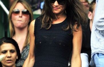 GALERIE FOTO » Pippa Middleton şi iubitele tenismenilor au atras toate privirile la Wimbledon!