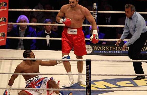 Wladimir Klitschko l-a lovit numai la figură pe David Haye! Vezi statistica loviturilor