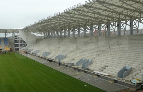 SUPERFOTO Aşa arată azi stadionul de 17,5 milioane de euro din Ploieşti