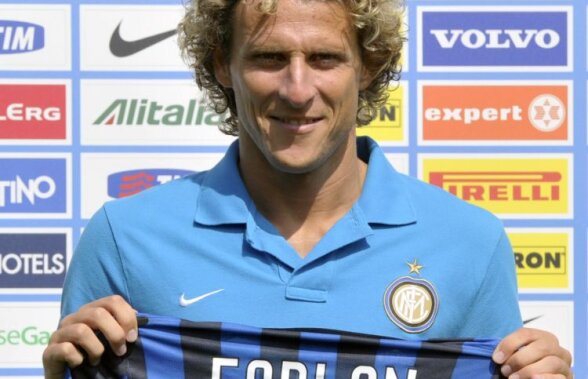 Păcăleală cu Forlan » Inter l-a luat pe uruguayan fără să ştie că n-are drept de joc în grupele Ligii :)