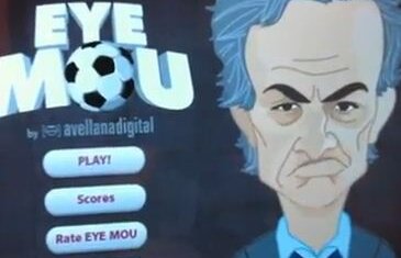 VIDEO Un nou joc face senzaţie în Spania, "Loveşte-l în ochi pe Mourinho"