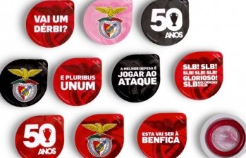 Ce le mai trece unora prin cap: Benfica a lansat o colecţie de prezervative :D