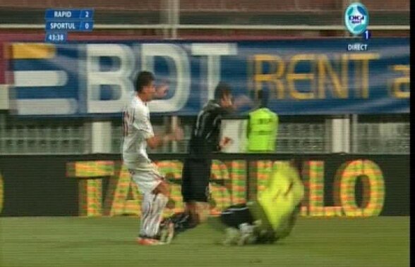 Sportul a avut un penalty cu Rapid. Teo Crăciunescu nu l-a acordat