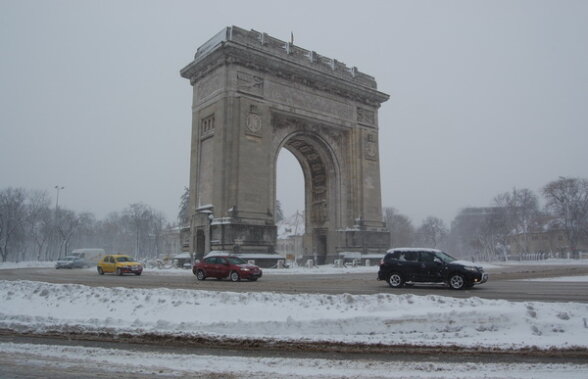 Atenţie se închid străzile principale din Bucureşti din cauza zăpezii! Vezi unde se opreşte circulaţia