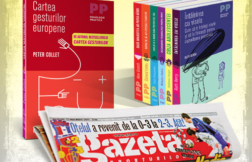 Gazeta Sporturilor şi Editura Trei lansează o nouă serie de cărţi de psihologie practică!