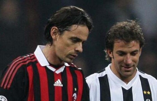 Moment unic în derby-ul Milan-Juve: "Toţi în picioare pentru Del Piero şi Inzaghi"