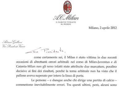 Scrisoare deschisă» Milan se plînge federaţiei din cauza arbitrilor: ”S-au făcut contra noastră erori greu de acceptat”