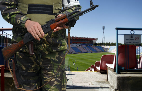 Ghencea sub asediu! » MApN a luat decizia de a le da celor care păzesc stadionul armament în dotare