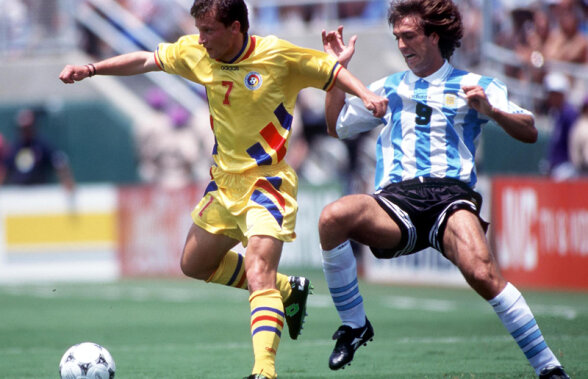 Batistuta îşi aminteşte despre dezastrul Argentinei la Mondialul 1994: "Marele regret al carierei rămîne meciul pierdut cu România"