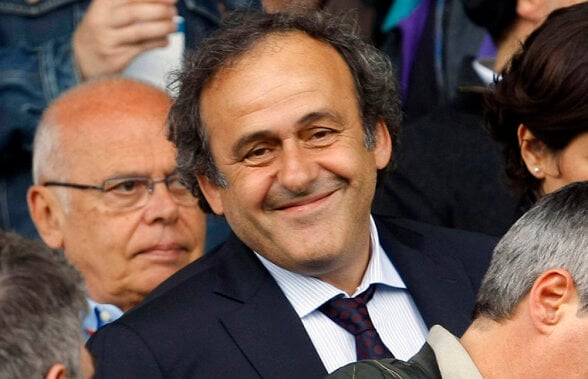 Michel Platini i-a făcut o mică farsă golgeterului Europa League la Bucureşti: "Falcao, iar tu aici?